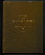 Spécimen simplifié des types divers de l'Imprimerie nationale.