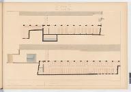 Bâtiment C plan du premier étage. [Imprimerie royale 1841]
