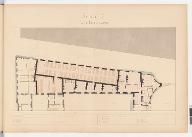 Bâtiment O plan du deuxième étage. [Imprimerie royale 1841]