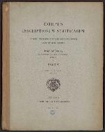 Corpus inscriptionum semiticarum ab academia inscriptionum et litterarum humanorium conditum atque digestum. [1/3]