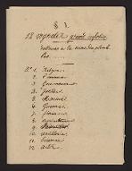 Catalogue de cent cinquante-deux dessins de vignettes