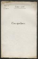 Correspondance