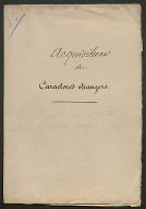 Acquisitions de caractères étrangers