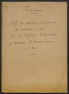 Legs des matrices et poinçons de caractères chinois par la veuve Marcelin-Legrand