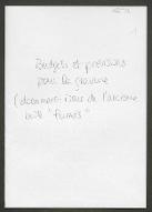 Budgets et prévisions pour la gravure