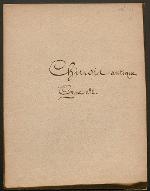 Chinois antique, corps 32