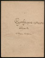 Gothique sigillographique, corps 12, 1er corps, 2 crans