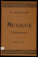 Manuel de typographie musicale