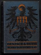 Proben von Schriften und Initialen