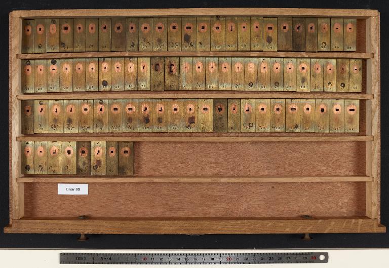 Tiroir de matrices : khmer jrien corps 20