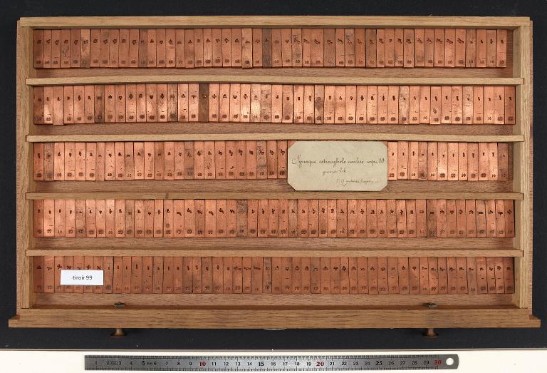 Tiroir de matrices : estrangélo corps 10