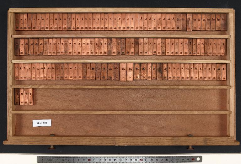 Tiroir de matrices : estrangélo corps 10