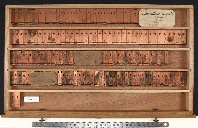 Tiroir de matrices : géorgien vulgaire