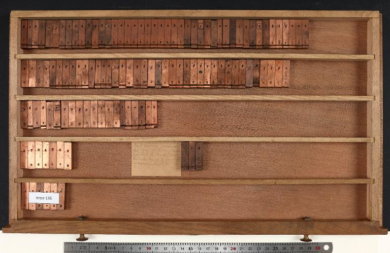 Tiroir de matrices : grec corps 8