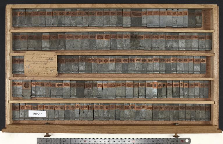 Tiroir de matrices : ninivite sur divers corps
