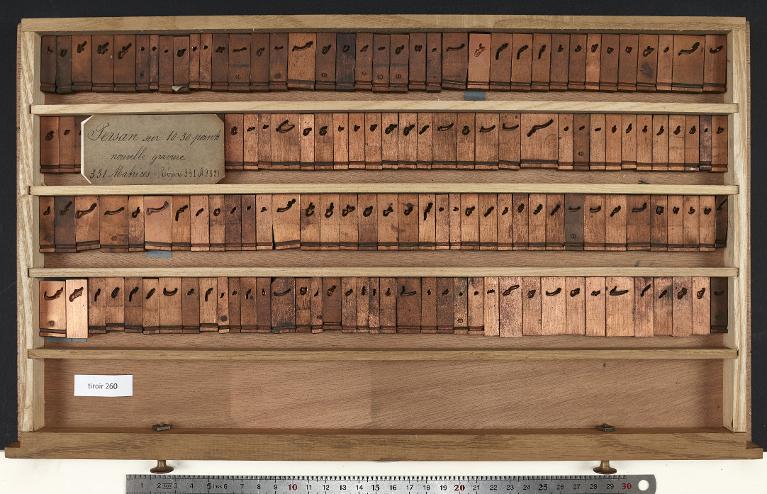 Tiroir de matrices : persan corps 30