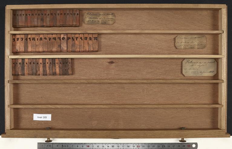 Tiroir de matrices : phénicien et polonais