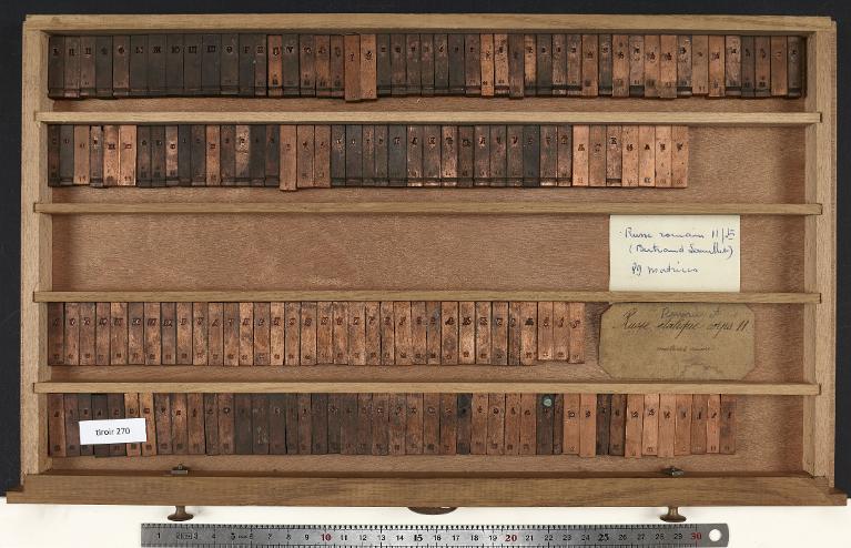 Tiroir de matrices : russe