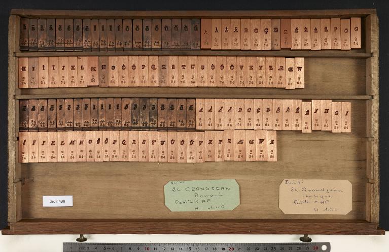 Matrices : Grandjean corps 24