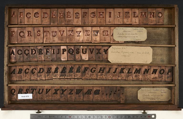 Matrices : Grandjean , initiale