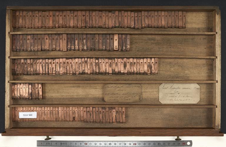 Tiroir de matrices : Luce , romain