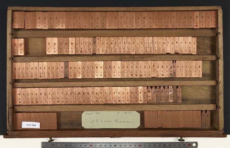 Tiroir de matrices : Luce