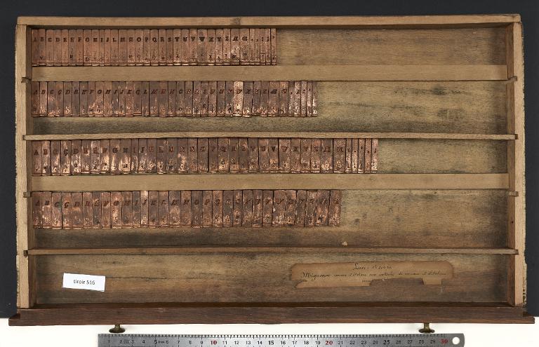 Tiroir de matrices : Luce