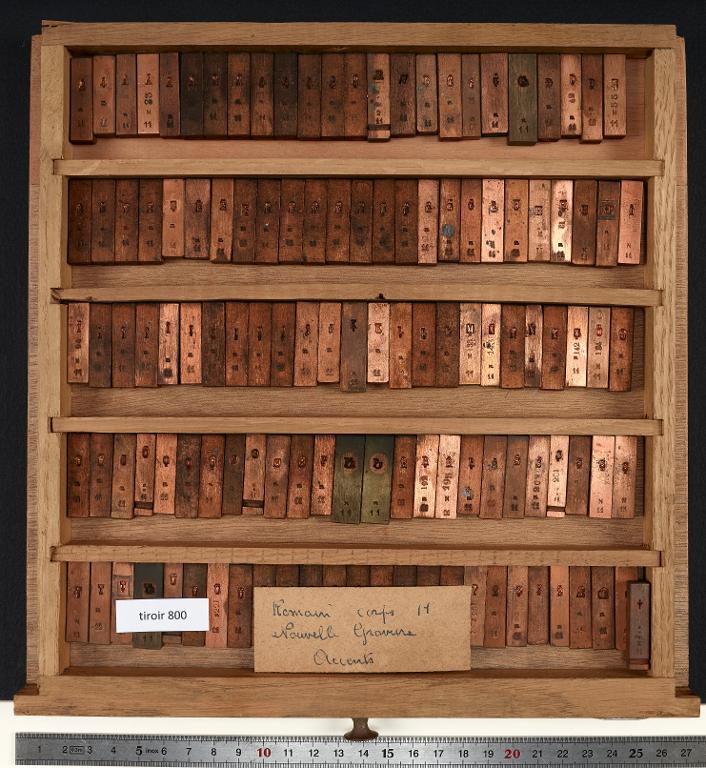 Tiroir de matrices : romain corps 11