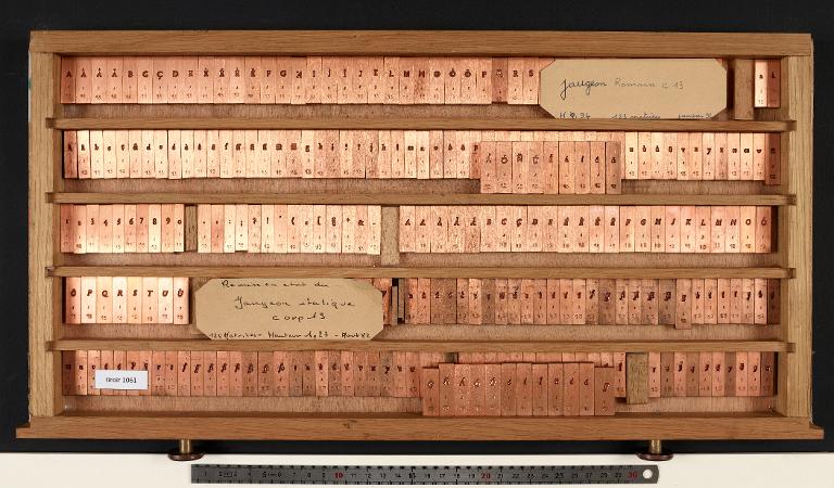Matrices : Jaugeon corps 13 , romain