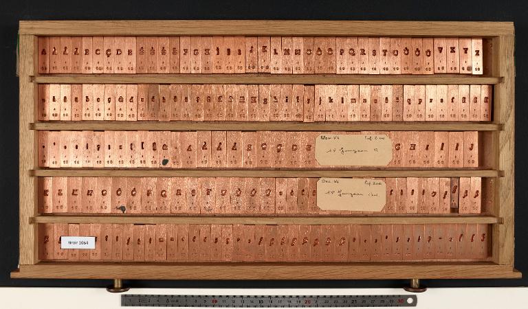 Matrices : Jaugeon corps 18 , romain