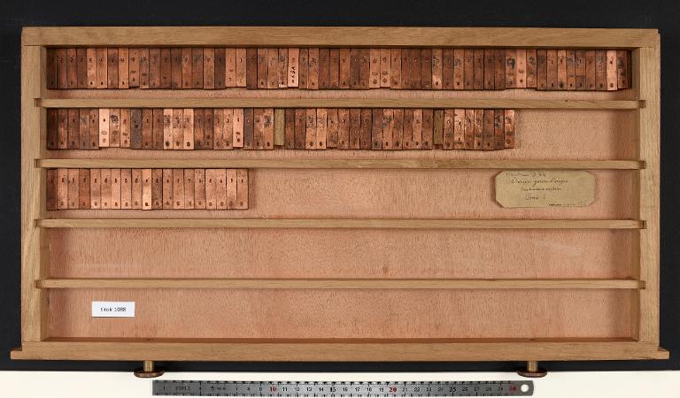 Tiroir de matrices : antique grasse allongée corps 8