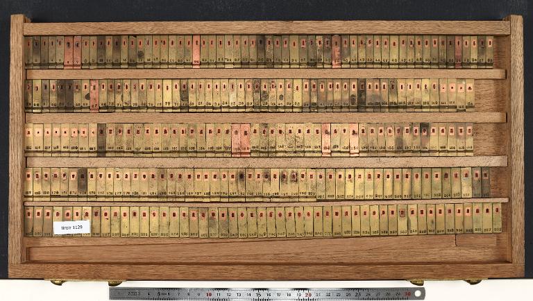 Tiroir de matrices : chinois sur 1/3 2/3