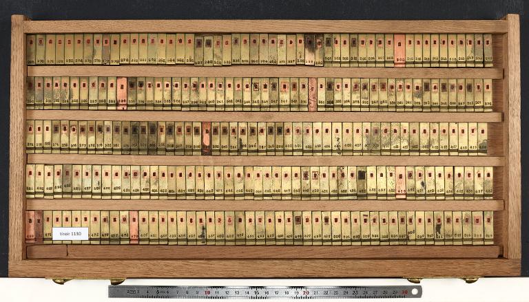 Tiroir de matrices : chinois sur 1/3 2/3