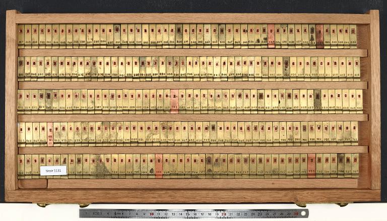 Tiroir de matrices : chinois sur 1/3 2/3